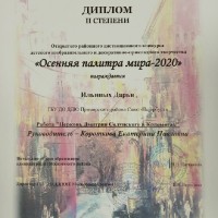 «Осенняя палитра мира-2020»
